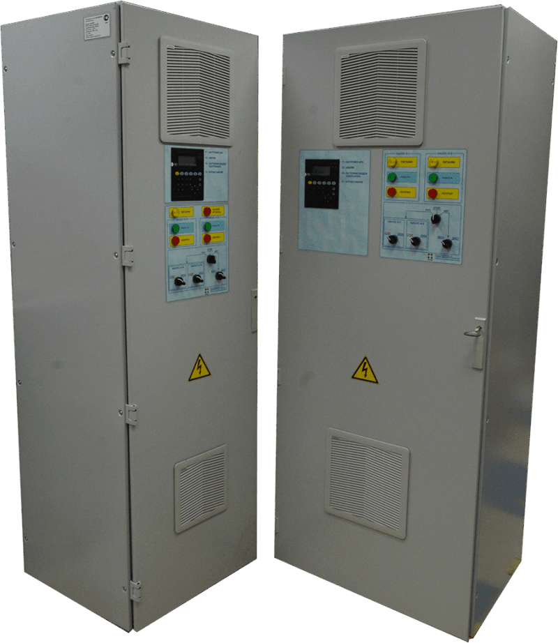 Шкаф управления двумя насосами ШУН 2-0220-ххЧ-К1-IP54